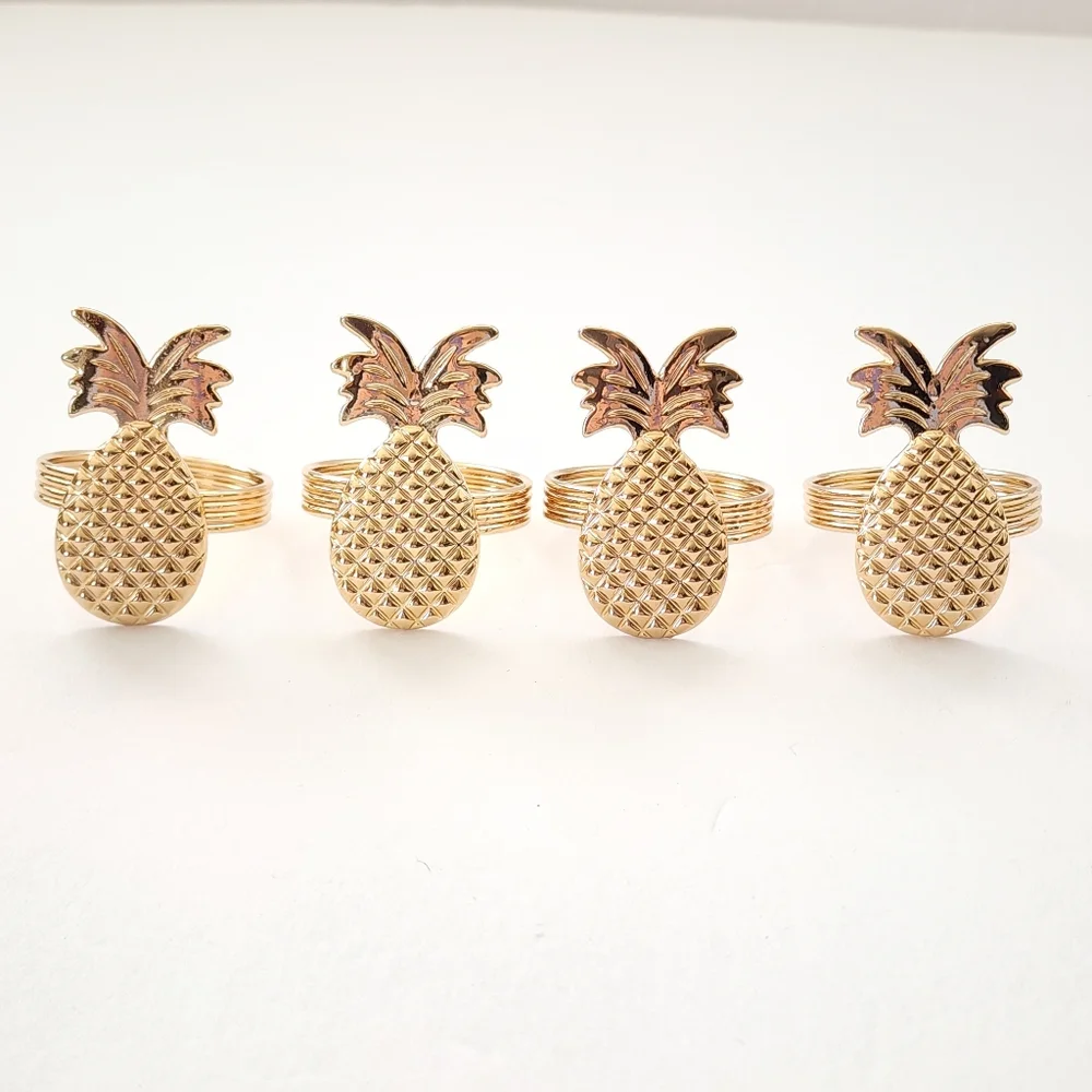Pineapple Napkin Rings